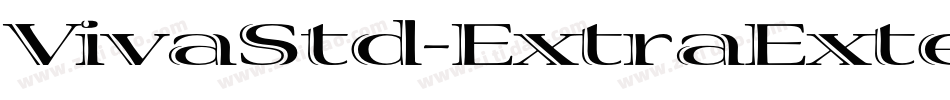 VivaStd-ExtraExtended字体转换