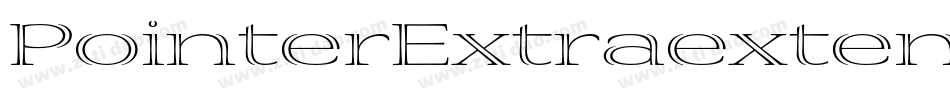 PointerExtraextendedOblique-Yrd2字体转换