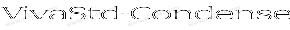 VivaStd-Condensed字体转换