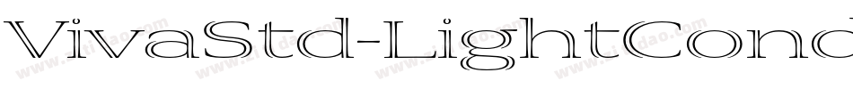 VivaStd-LightCondensed字体转换