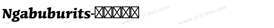 Ngabuburits字体转换