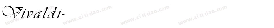 Vivaldi字体转换