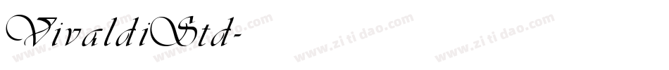 VivaldiStd字体转换