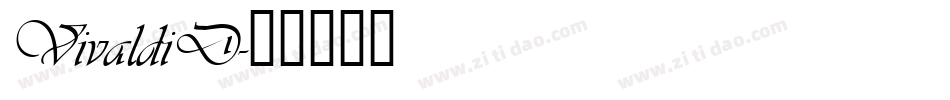 VivaldiD字体转换