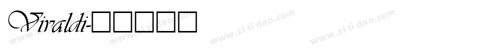 Vivaldi字体转换