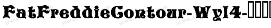 FatFreddieContour-Wyl4字体转换