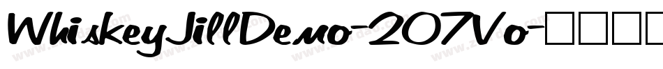 WhiskeyJillDemo-2O7Vo字体转换