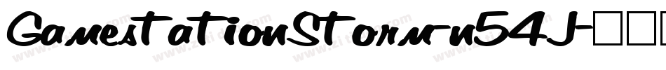 GamestationStorm-n54J字体转换