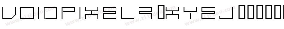 VoidPixel7-XyEj字体转换
