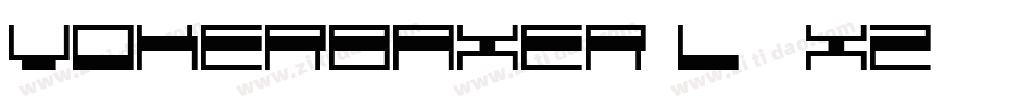 VokerBaxer-l5XZ字体转换