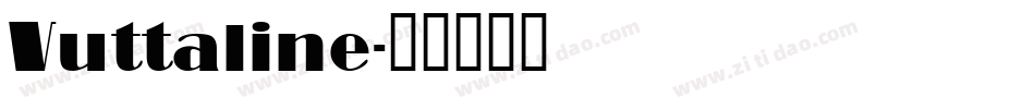 Vuttaline字体转换
