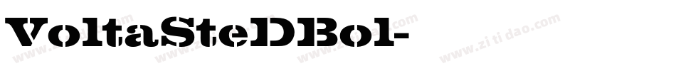 VoltaSteDBol字体转换