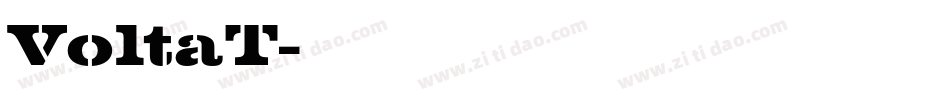 VoltaT字体转换