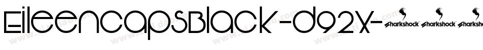 EileencapsBlack-d92X字体转换