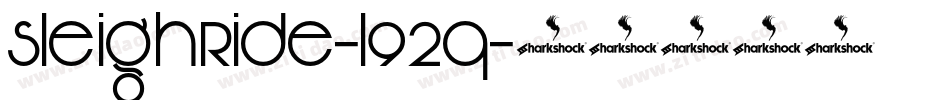 SleighRide-l92q字体转换