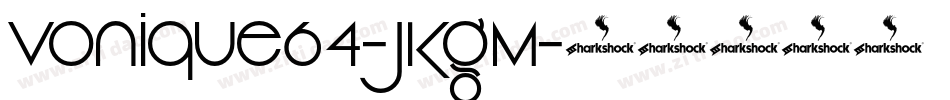 Vonique64-JKgM字体转换