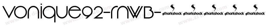 Vonique92-rnWB字体转换