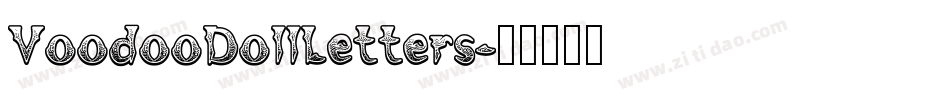 VoodooDollLetters字体转换
