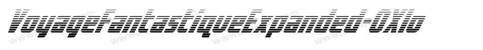 VoyageFantastiqueExpanded-0Xlo字体转换