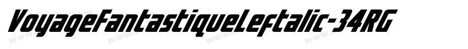 VoyageFantastiqueLeftalic-34RG字体转换 VoyageFantastiqueLeftalic-34RG字体转换