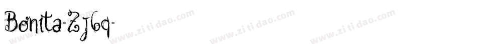 Bonita-Zj6q字体转换