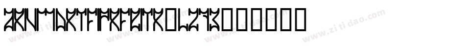 ArivmdrTfiprfeitr-LZ73字体转换