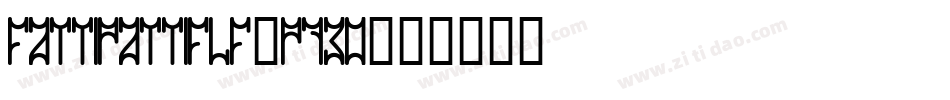 Fattipattiflf-p73O字体转换
