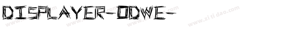 Displayer-ODWe字体转换