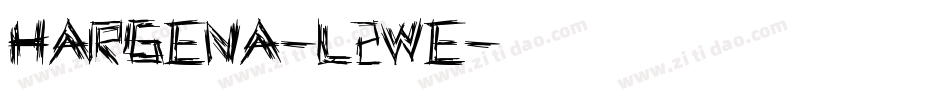 Hargena-l2We字体转换