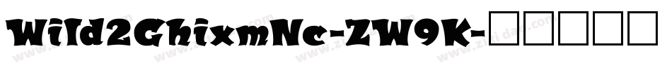 Wild2GhixmNc-ZW9K字体转换
