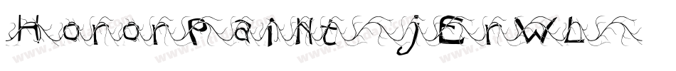 HororPaint-jErWl字体转换