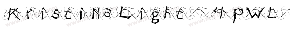 KristinaLight-4pWl字体转换