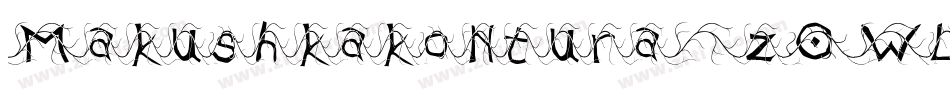 Makushkakontura-z0Wl字体转换