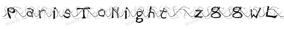 ParisTonight-z88wL字体转换 ParisTonight-z88wL字体转换