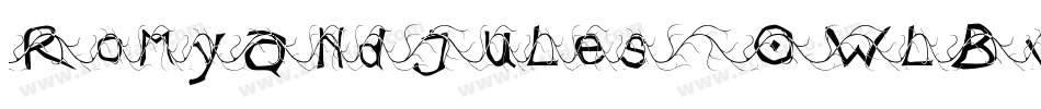 RomyAndJules-0WlBv字体转换