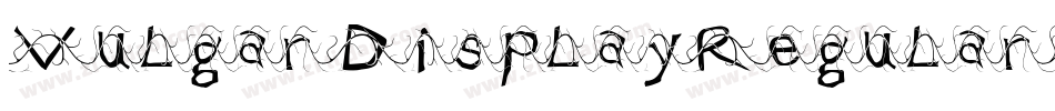 VulgarDisplayRegular-RvWl字体转换