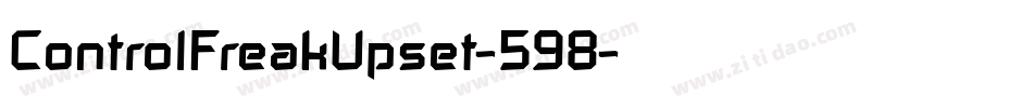 ControlFreakUpset-598字体转换