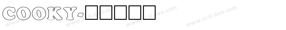 COOKY字体转换