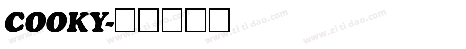 COOKY字体转换