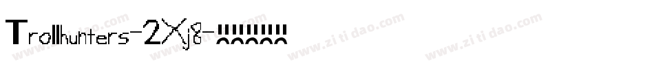 Trollhunters-2Xj8字体转换