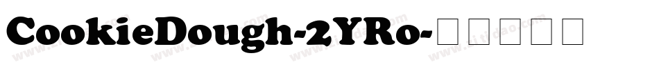 CookieDough-2YRo字体转换