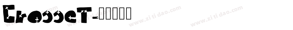 Crosset字体转换