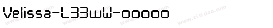 Velissa-L33wW字体转换