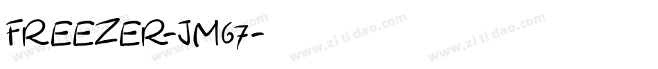 Freezer-jm67字体转换