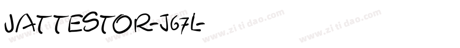 Jattestor-j67l字体转换