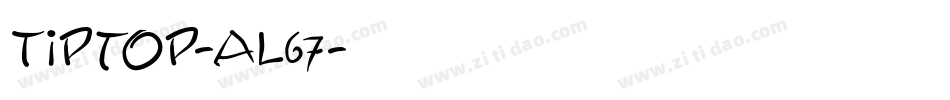 Tiptop-AL67字体转换