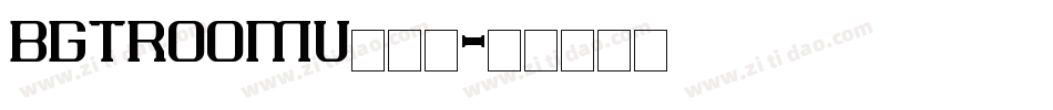 BGTR00MU转换器字体转换