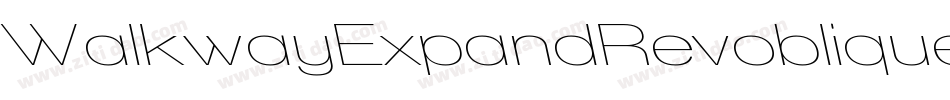 WalkwayExpandRevoblique-yLZq字体转换