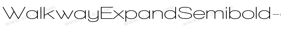 WalkwayExpandSemibold-qo6x字体转换 WalkwayExpandSemibold-qo6x字体转换