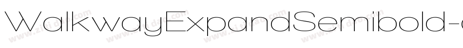 WalkwayExpandSemibold-qo6x字体转换 WalkwayExpandSemibold-qo6x字体转换